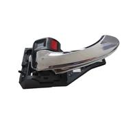 POMPOMPUR Manija interior de puerta para Toyota para Camry para RAV4 2006-2011 69206-06080 accesorio cromado y negro(Chrome Left)