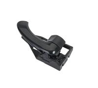 POMPOMPUR Manija interior de puerta para Toyota para Camry para RAV4 2006-2011 69206-06080 accesorio cromado y negro(Black Right)