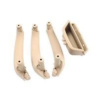 POMPOMPUR Panel Interior De La Manija De La Puerta Para X3, X4, F25, F26 2010-2016, Volante A La Izquierda, Derecha 51417250307(RHD 4PCS Beige)