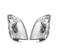 POMPOMPUR para N&issan para X-Trail T30 2001-2007 Parachoques Delantero Luz De Esquina Luz De Señal De Giro Luz De Posición del Faro(2pcs Left Right)