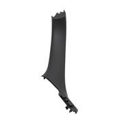 POMPOMPUR Para Serie 5 F10 F11 520 523 525 528 manijas interiores izquierda derecha panel interior puerta pasajero cubierta embellecedora negro 51417225849(Black Left)