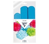 Pompones de seda Clairefontaine de papel de seda, color azul gasolina