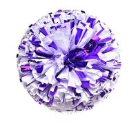 Pompones para animadoras de Baile, Pompones de porristas 4 Piezas Multicolor 11.8-14.6 Pulgadas(Color 6,11.8 Inch)