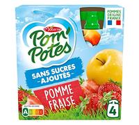 POM'POTES - Ssa manzana fresa 4 x 90 g | 1 unidad