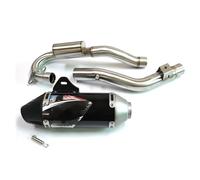 POMUHYE Escape Moto Compatible con CRF230 Silenciador para Escape De Motocicleta De 45 Mm con Tubo De Enlace Delantero Tubo para Escape Modificado para Motocicleta