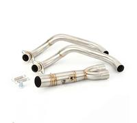 POMUHYE Escape Moto Compatible con MT07 para FZ07 2014 2015 2016 2017 2018 2019 2020 2021 2022 2023 Silenciador para Escape Modificado para Motocicleta Tubo Delantero De 51 Mm