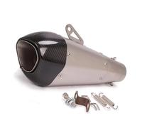 POMUHYE Escape Moto Compatible con para Z800 para Z900 Accesorios para Motocicletas Silenciador Tubo para Escape 51 Mm Tubo para Escape Motocicleta Silenciador Modificado