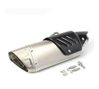 POMUHYE Escape Moto Compatible con para Z900 para ZX6R Accesorios para Motocicletas Tubo para Escape Silenciador Universal De 51 Mm Tubo para Escape para Motocicleta