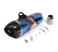 POMUHYE Escape Moto Compatible con para ZX6R para ZX10 para Z900 Silenciador para Escape Motocicleta Tubo para Escape Universal 51mm Accesorios Motocicleta Tubo para Escape