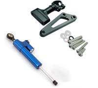POMUHYE Estabilizador Lineal Compatible con CB600F para Hornet 2007-2016 Soporte De Amortiguador Estabilizador para Motocicleta, Kit De Montaje De Amortiguadores De Dirección CNC