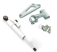 POMUHYE Estabilizador Lineal Compatible con CB600F para Hornet 2007-2016 Soporte De Amortiguador Estabilizador para Motocicleta, Kit De Montaje De Amortiguadores De Dirección CNC