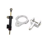 POMUHYE Estabilizador Lineal Compatible con Tiger 900 GT para Rally para TIGER900 para Tiger 850 Soporte Universal del Amortiguador Estabilizador De Dirección De Motocicleta Ajustable