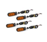 POMUHYE Intermitentes Motocicleta Compatible con Aprilia para RS660 para RS125 para RSV4 para RSV4R Luces De Giro De Motocicleta Luz Intermitente De Freno Trasero Direccional Señal De Parada