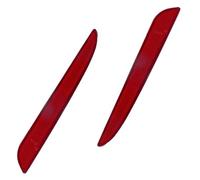 POMUHYE Reflectores Compatible Con Mazda 3 2011 2012 2013 2014 2015 Piezas Repuesto Reflector Parachoques Trasero Automóvil Accesorios BFF4-51-5L0AF BFF4-51-5M0AF