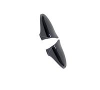 POMUHYE Tapa Espejo Retrovisor Coche Compatible con Lexus para LS Todos Los Modelos 2013-2016 LHD Par Negro Brillante Espejo Retrovisor Lateral para Estilo M Tapa De Cubierta De Espejo Retrovisor