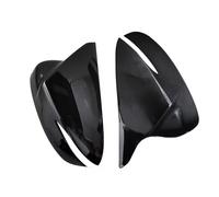 POMUHYE Tapa Espejo Retrovisor Coche Compatible con Mazda para CX-4 2015 2016 2017 2018 2019 1 Par De Tapas De Espejo Retrovisor Lateral con Aspecto De Carbono Negro Accesorios para Automóviles