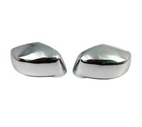 POMUHYE Tapa Espejo Retrovisor Coche Compatible con Nissan para TIIDA 2005 2006 2007 2008 2009 2010 ABS Cromado Puerta Exterior Espejo Retrovisor Cubierta Marco Carcasa Accesorios