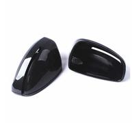 POMUHYE Tapa Espejo Retrovisor Coche Compatible con R8 2007 2008 2009 2010 2011 2012-2015 Cubierta De Espejo Retrovisor para Reemplazo De Tapa Exterior De Aspecto De Fibra De Carbono/Negro Brillante