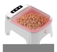 Pomurom Dispensador automático de Comida para Gatos, automático para Gatos | dor para con Sensor dispensador de Mascotas con Temporizador | Dispensador eléctrico de Alimentos Que el