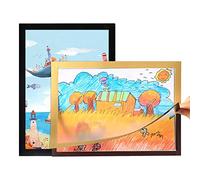 Pomurom Marco Magnético A4/A3, 2/6/10 Piezas Obras Arte para Niños, Marco Fotos para Niños con Apertura Frontal, Marco para Dibujos Niños, Arte para Niños, Marco Informativo