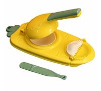 Pomurom Molpara Empanadillas, 2 In 1 Dumpling Maker & Dumpling Skin Moulds, MolEmpanadillas Maquina, Masa Manual para Empanadas y Tortillas, Aparato Cocina para Hacer Empanadillas Raviolis