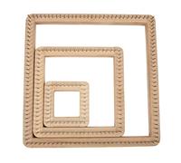 Pomurom Telar cuadrado de tejer, tabla de tejer de madera, tablero de tejer hecho a mano para hacer esteras, bufandas, sombreros, guantes, bufandas, chales, calcetines, accesorios de punto