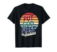 Pon a Dios primero, el cielo es el límite Camiseta
