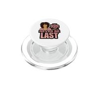 Pon a Dios Primero y Nunca serás la última Mujer Negra de melanina. PopSockets PopGrip para MagSafe