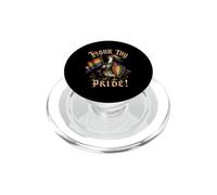 Pon la bocina a tu Orgullo Medieval REN Faire Goose LGBTQ PopSockets PopGrip para MagSafe