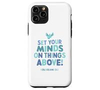 Pon tu Mente en Las Cosas por Encima de Colosenses 3 2 Carcasa para iPhone 11 Pro