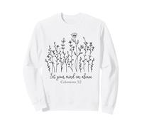 Pon tu Mente por Encima de los Hombres Cristianos Las Mujeres aman a Dios Jesús Sudadera