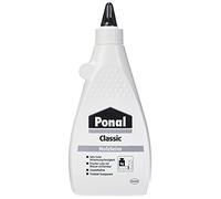 Ponal Cola para madera Classic, cola para madera lista para usar con gran fuerza de adhesión y para ensamblaje, unión de superficies y juntas, 550 g de cola transparente para manualidades