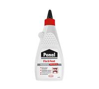 Ponal Fix & Fest - Cola para Madera de adhesión inmediata para Uso en Interiores en Forma de Gel para Superficies Verticales, Transparente en Frasco de 500 g