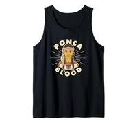 Ponca Blood Orgullosa Mujer nativa Americana Ponca Nación Camiseta sin Mangas