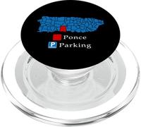 Ponce es Ponce y lo demas es Parking Divertido Orgullo Boricua PopSockets PopGrip para MagSafe