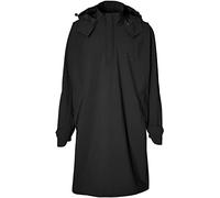 PONCHO BASIL MOSSE UNISEX NEG CON REFLECTANT.T.M/L