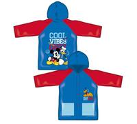 Poncho chubasquero impermeable de Mickey Mouse con capucha talla 4