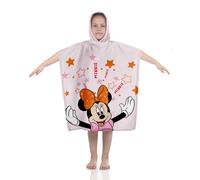 Poncho De Baño Minnie Mouse Para Niños Con Capucha 60 X 120 Cm