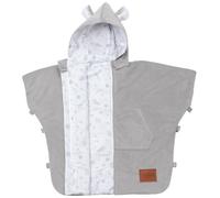 Poncho de coche Bellochi universal para niños 1-6 años | Capucha desmontable | Bandas reflectantes | 80x60 cm | Copse