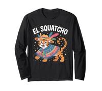 Poncho de El Squatcho con Estampado de Tigre para Hombre, Disfraz de Tigre para Adulto Manga Larga