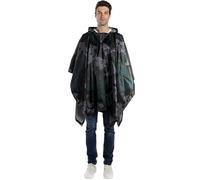 Poncho de Lluvia Impermeable,3 en 1 Multifuncional Chubasquero Transpirable Toldo Manta Estera de Camping para Aire Libre Picnic Trekking Camping Senderismo Campamentos Caza Eventos