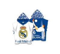 Poncho de microfibra - Real Madrid CF - 55X55cm - Multicolor - Niños - Primavera/Verano