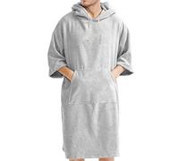 Poncho de playa con capucha, toalla de surf absorbente, de secado rápido, capa de baño de microfibra gruesa para exteriores, lavable a máquina, poncho con capucha para playa, natación, viajes, camping