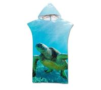 Poncho De Surf Capucha Estampado Animales Dibujos Animados Toalla De Playa