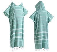 Poncho De Toalla, Toalla Capa 1 poncho de surf de algodón, toalla cambiante, bata de baño con bolsillo, toalla de baño de talla grande, toalla de playa con capucha for adultos, hombres, mujeres, playa