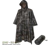 PONCHO EJÉRCITO ALEMÁN PONCHO DE LLUVIA EE. UU. RIPSTOP EJÉRCITO BW...
