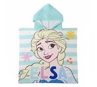 Poncho Frozen Niño y Niña - Poncho Infantil Frozen con Capucha y Secado Rápido, Toalla Poncho Niños, Playa, Piscina y Verano, Baño Infantil Ligero y Absorbente
