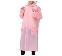Poncho Impermeable Mujer Lluvia, Poncho Mujer Impermeable Con Capucha Capas Impermeables Reutilizables Ligero Plegable Chaquetas Resistente Al Agua Para Ciclismo Camping Música Festival