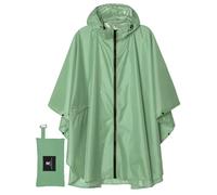 Poncho Impermeable Reutilizable Adulto Unisex Chubasquero Capa de Lluvia Nieve Oliva