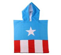 Poncho microfibra infantil Avengers para playa y piscina - Poncho microfibra niño niña con capucha y secado rápido